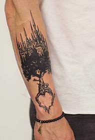 Patró de tatuatge de braç