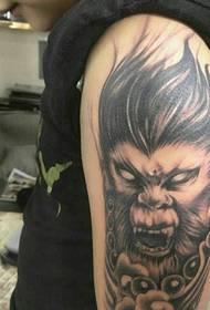 izingalo monkey king tattoo iphethini ubuntu bokuzikhukhumeza