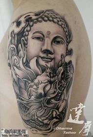 Arm Buddha Tattoo Pattern