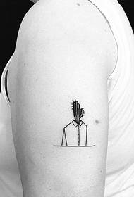 un gruppo di disegni del tatuaggio del braccio molto individuali