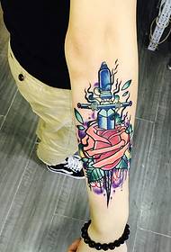 henkilökohtainen herkkä käsivarsi ruusu Lävistykset tatuointi malli
