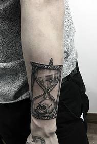 Persönlichkeit Mode Arm Schwarz Grau Totem Tattoo Muster