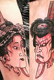 Il primo modello del tatuaggio del braccio
