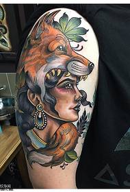Big Girl Tattoo Pattern