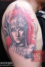 қолаби Tattoo Zhao Yun