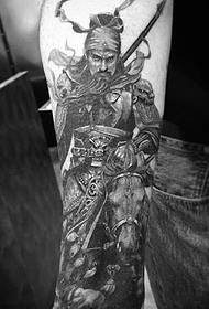 рака убава Гуан Ери Гуан Гонг тетоважа тетоважа