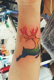 iphethini le-colour tattoo inyamazane iyinhle kakhulu