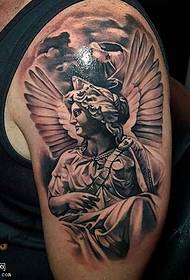 patró de tatuatge d'estàtua de braç