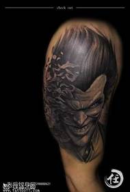 Arm Clown Tattoo-Muster
