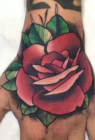 patrún tattoo an-simplí lámh-chruthach