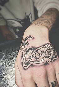 hand-back net-mainstream squirt Ingelsk tattoo tattoo