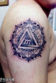 Arm frisch all-eyed Tattoo-Muster