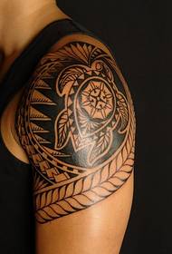 ຮູບຊົງ Tattoo ແຂນແຂນ totem