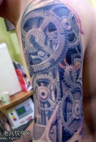 Pattern ng tattoo machine ng arm