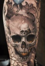 Tattoodị atụ nke okpokoro isi skull