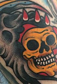 Modello realistico del tatuaggio della coscia