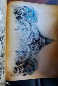 Modello di tatuaggio Big Vskull