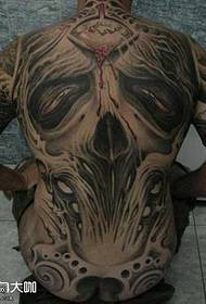 Back tenti forma Tattoo