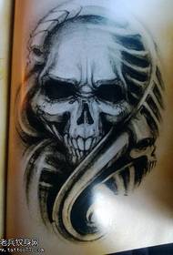 An American and American tattoo pattern