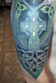 Nnukwu ogwe aka nnukwu multicolored celtic style arm tattoo tattoo