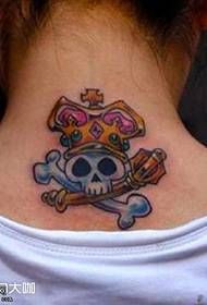 Patró de tatuatge de calavera de pit