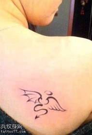 Вернуться татуировка крылья демона