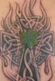 Ihe mkpuchi okpokoro Celtic na usoro tattoo clover