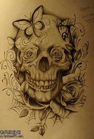 Modello tatuaggio manoscritto