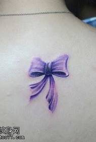 Pola tattoo tato bow bow