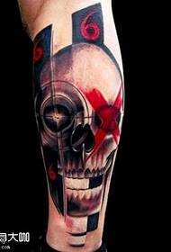 Татуировка с изображением черепа