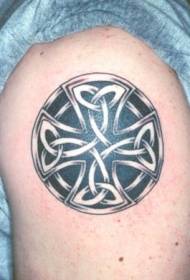 Model de tatuaj cruce nod nodul celtic