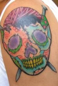 Axel färg tatuering bild