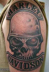 Arms, World War II, tattoo pattern