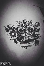 Sumbanan sa manuskrito sa Crown tattoo