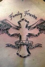 Hoahoa tattoo Cross