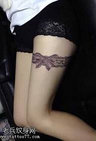 Tattookwụ akwa lace tattoo