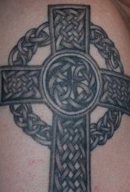 Celtic knot pattern hla tattoo qauv