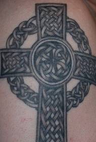 Keltysk knooppatroan cross tattoo patroan