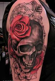 Rankos super mielas tatuiruotės modelis