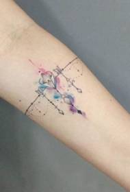 Modello del braccialetto del tatuaggio Varietà di piccoli modelli letterari freschi del tatuaggio del tatuaggio del tatuaggio