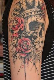 Awọn ihamọra, Roses, tatuu