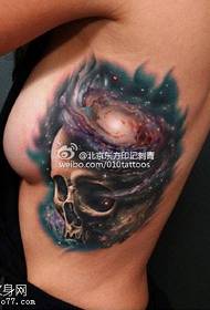 Hrudník hvězdné oblohy tetování vzor