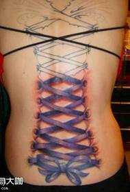 Leđni luk tetovaža uzorak