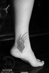 Boka szárnyak tetoválás minta