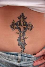 Ivy cross tatuointikuvio