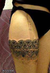 Taʻaloga tattoo lace sexy