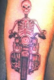 Modello di scooter moto squat gamba