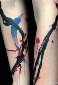 18 tatuaje errugabe txiki tinta estiloan