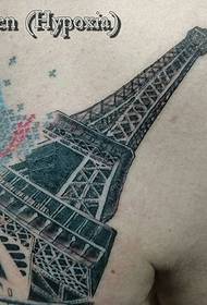 ຮູບແບບສະຖາປັດຕະຍະ ກຳ Eiffel Tower ທີ່ມີຊື່ສຽງຂອງຝຣັ່ງ