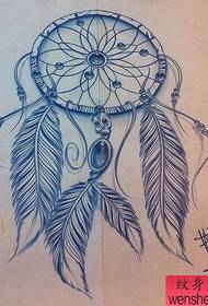 A dream catcher tattoo manuscript